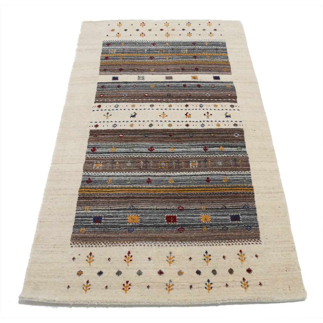 Hand Made Lori Wool Rug 3' 0" X 5' 2"
