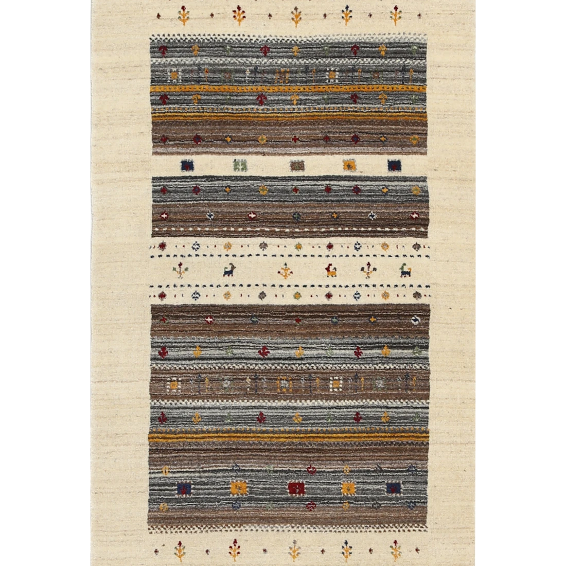 Hand Made Lori Wool Rug 3' 0" X 5' 2"