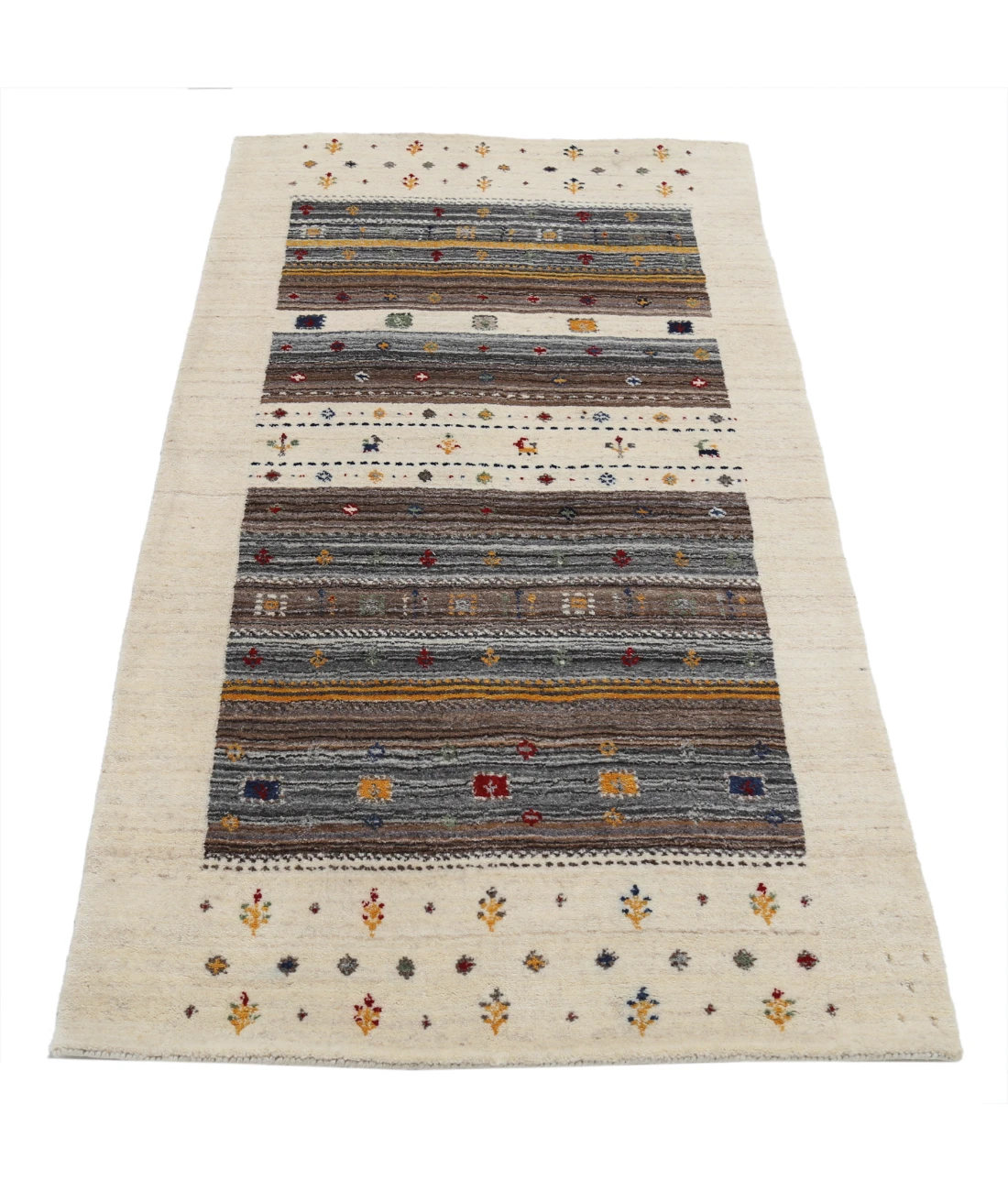 Hand Made Lori Wool Rug 2' 11" X 5' 2"