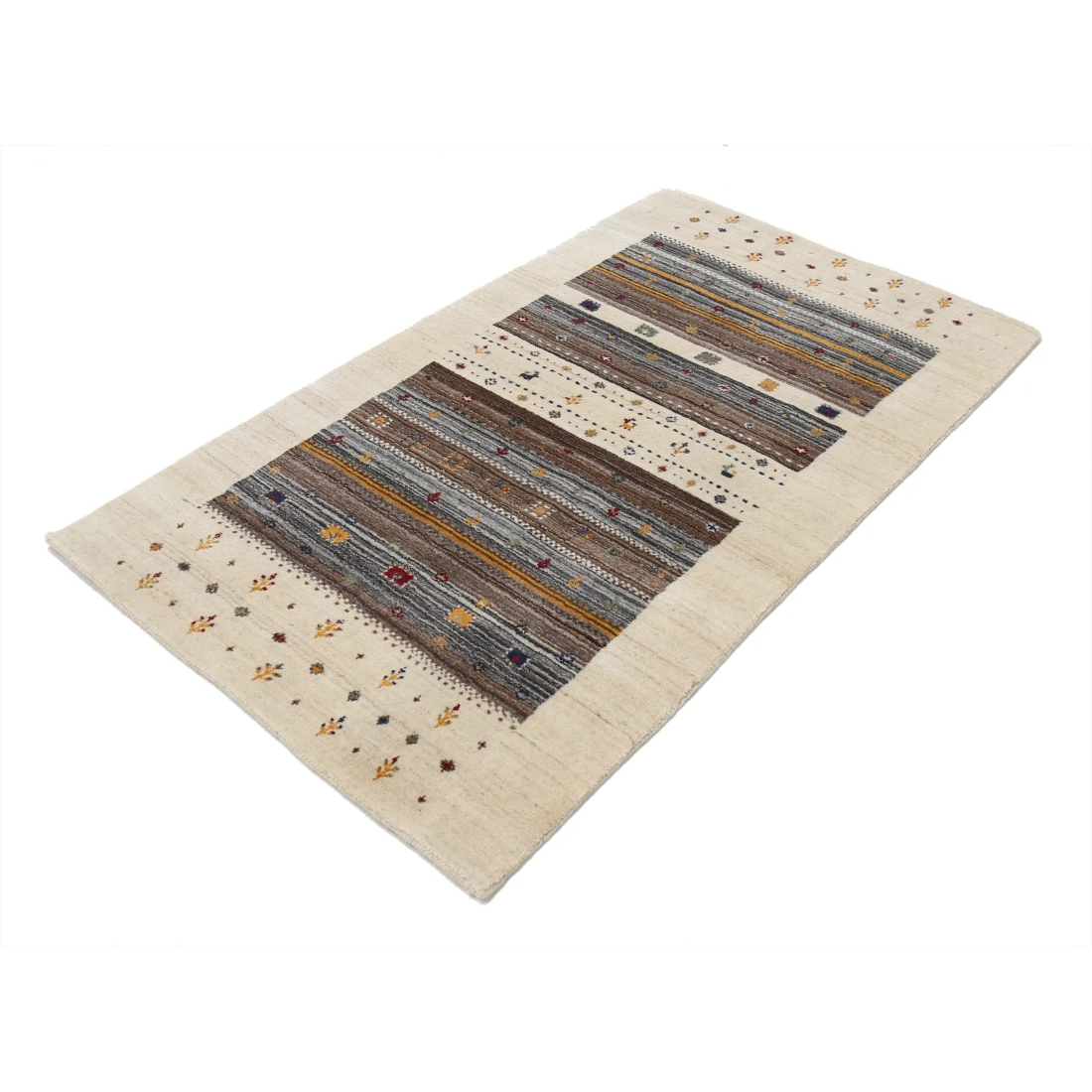Hand Made Lori Wool Rug 3' 0" X 5' 2"