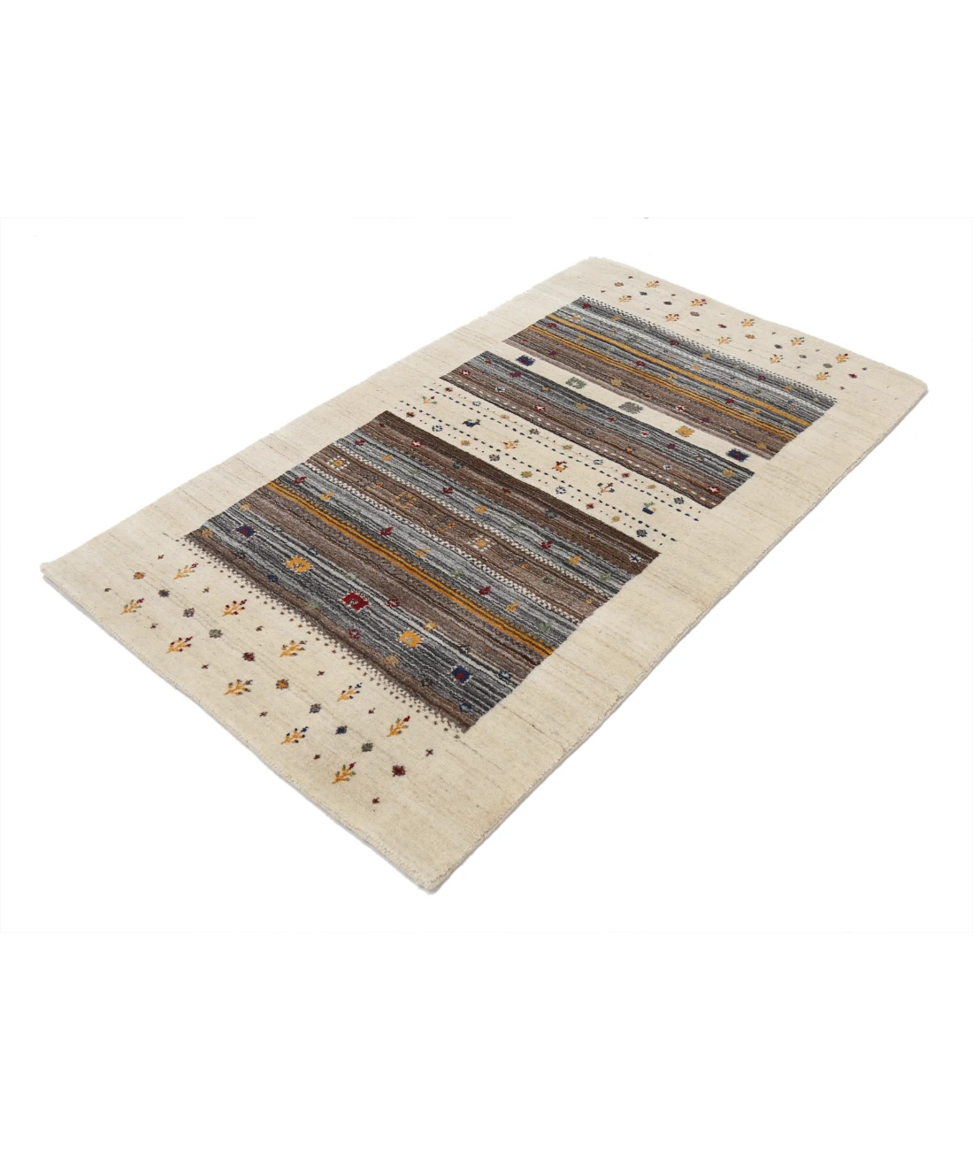 Hand Made Lori Wool Rug 3' 0" X 5' 2"