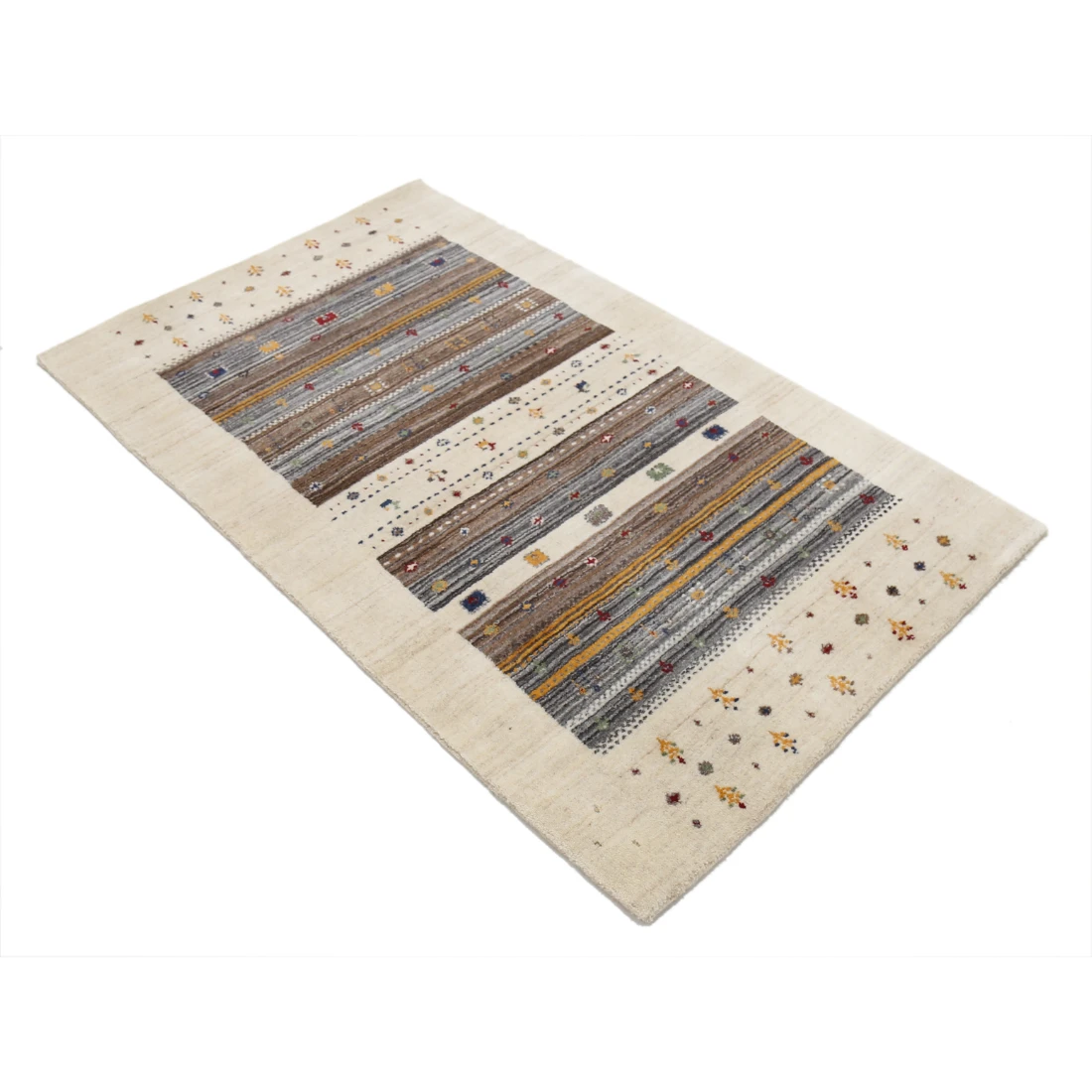 Hand Made Lori Wool Rug 3' 0" X 5' 2"