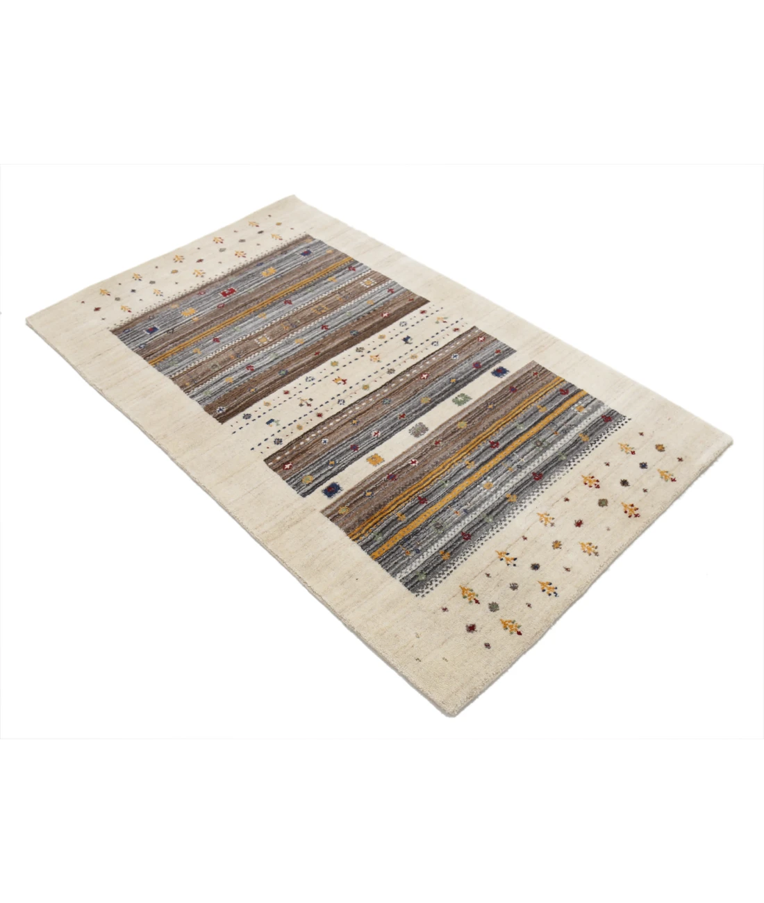 Hand Made Lori Wool Rug 3' 0" X 5' 2"