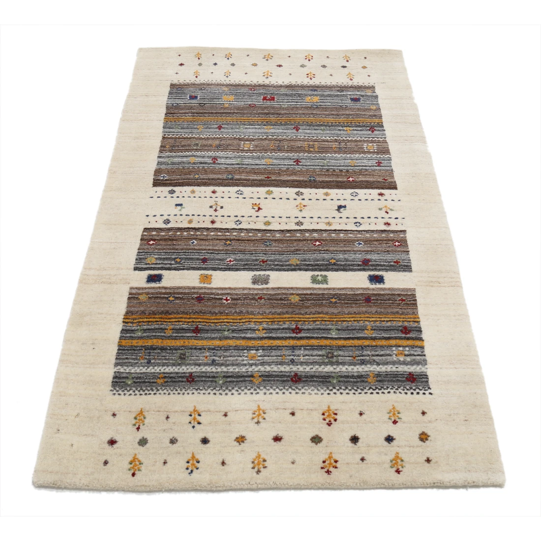 Hand Made Lori Wool Rug 3' 0" X 5' 2"