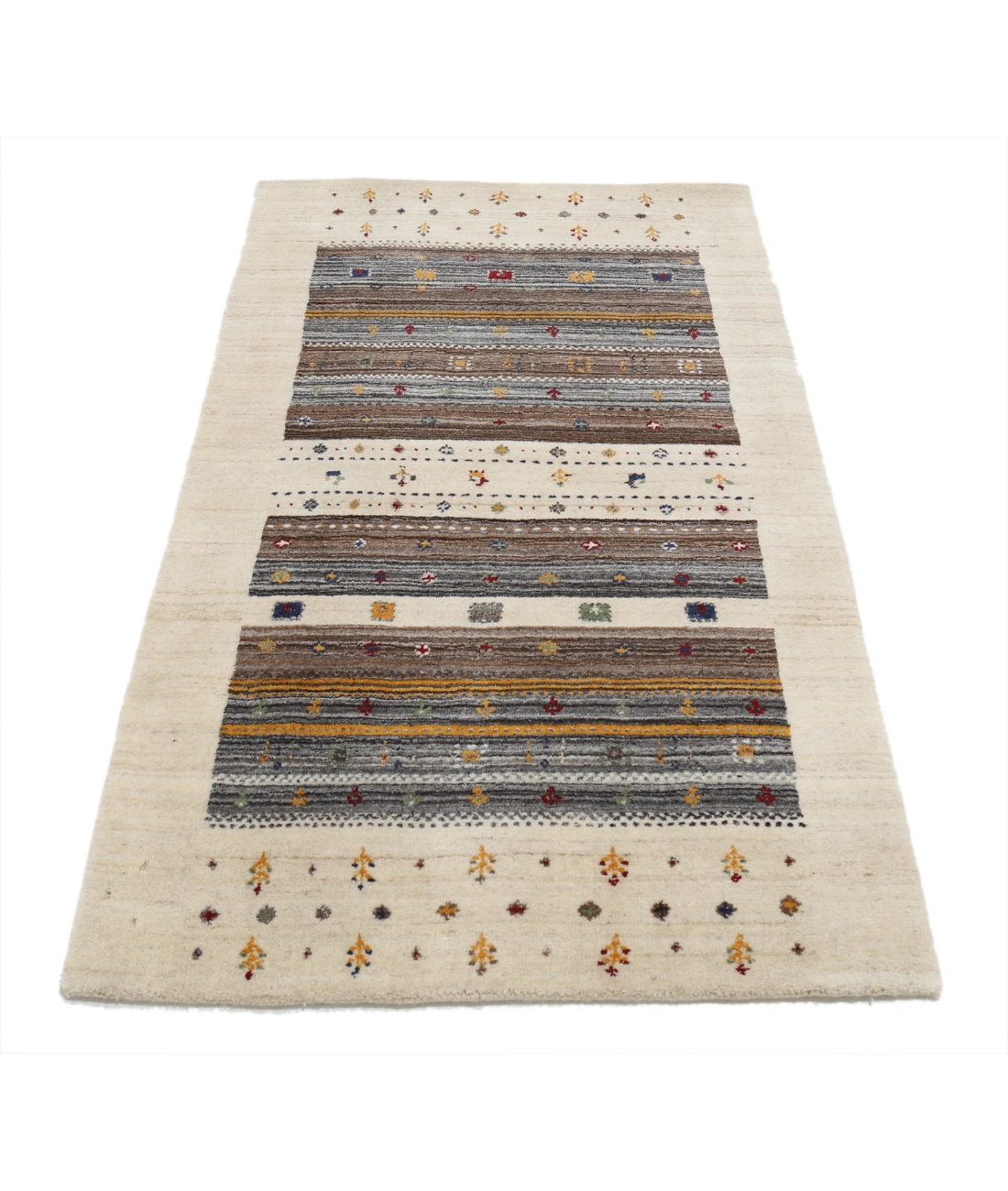Hand Made Lori Wool Rug 3' 0" X 5' 2"
