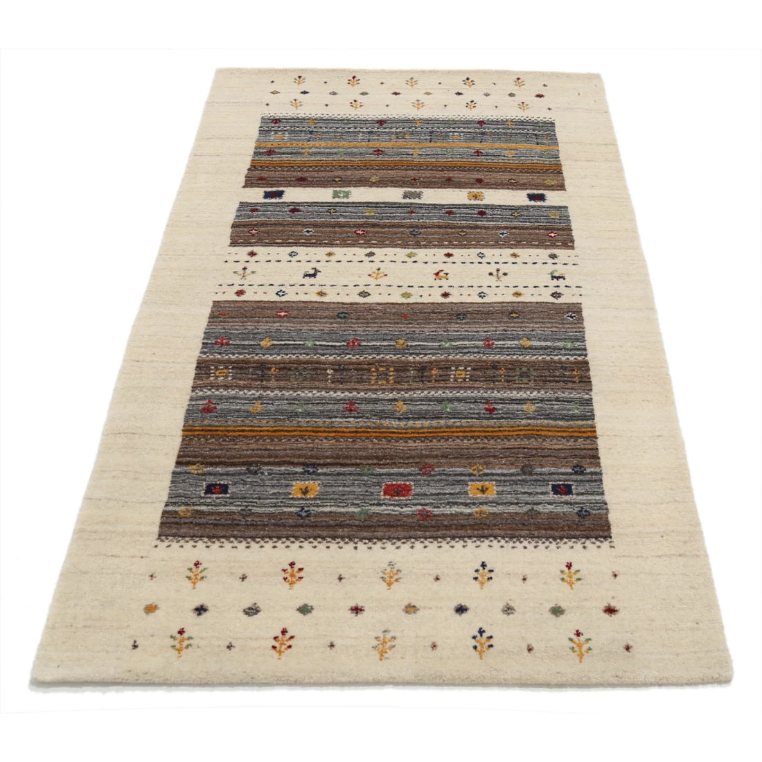 Hand Made Lori Wool Rug 3' 0" X 5' 2"