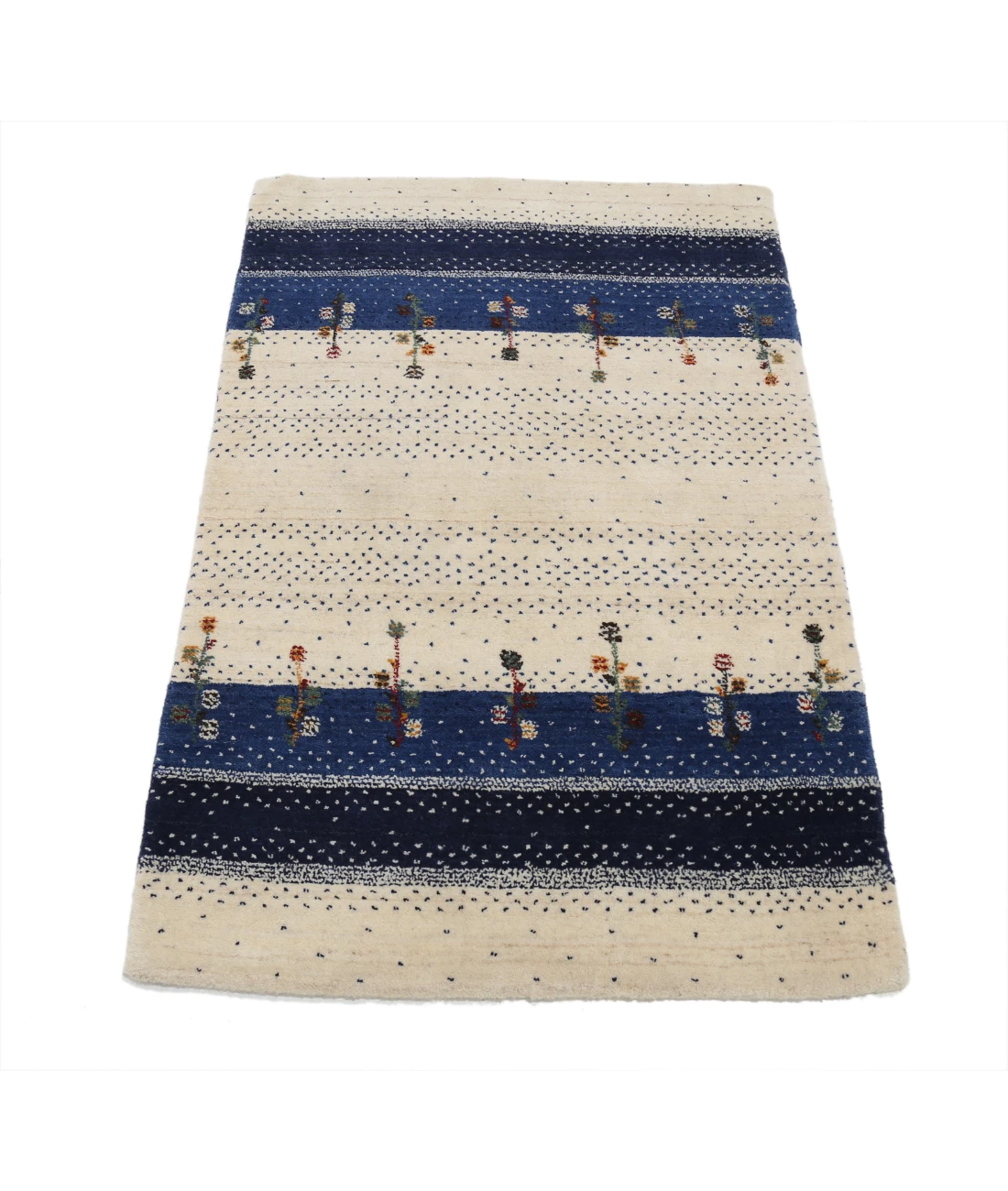Hand Made Lori Wool Rug 2' 8" X 3' 11"