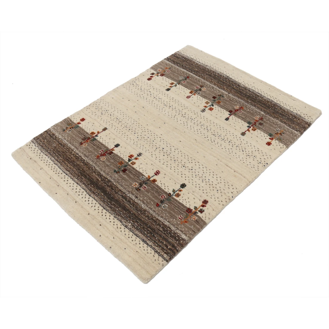 Hand Made Lori Wool Rug 2' 11" X 3' 11"