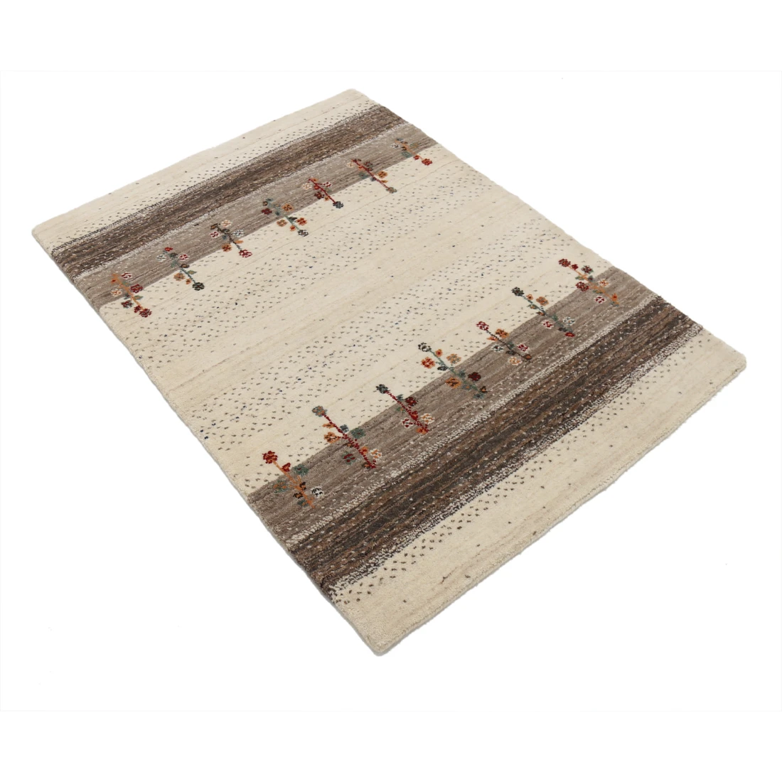 Hand Made Lori Wool Rug 2' 11" X 3' 11"