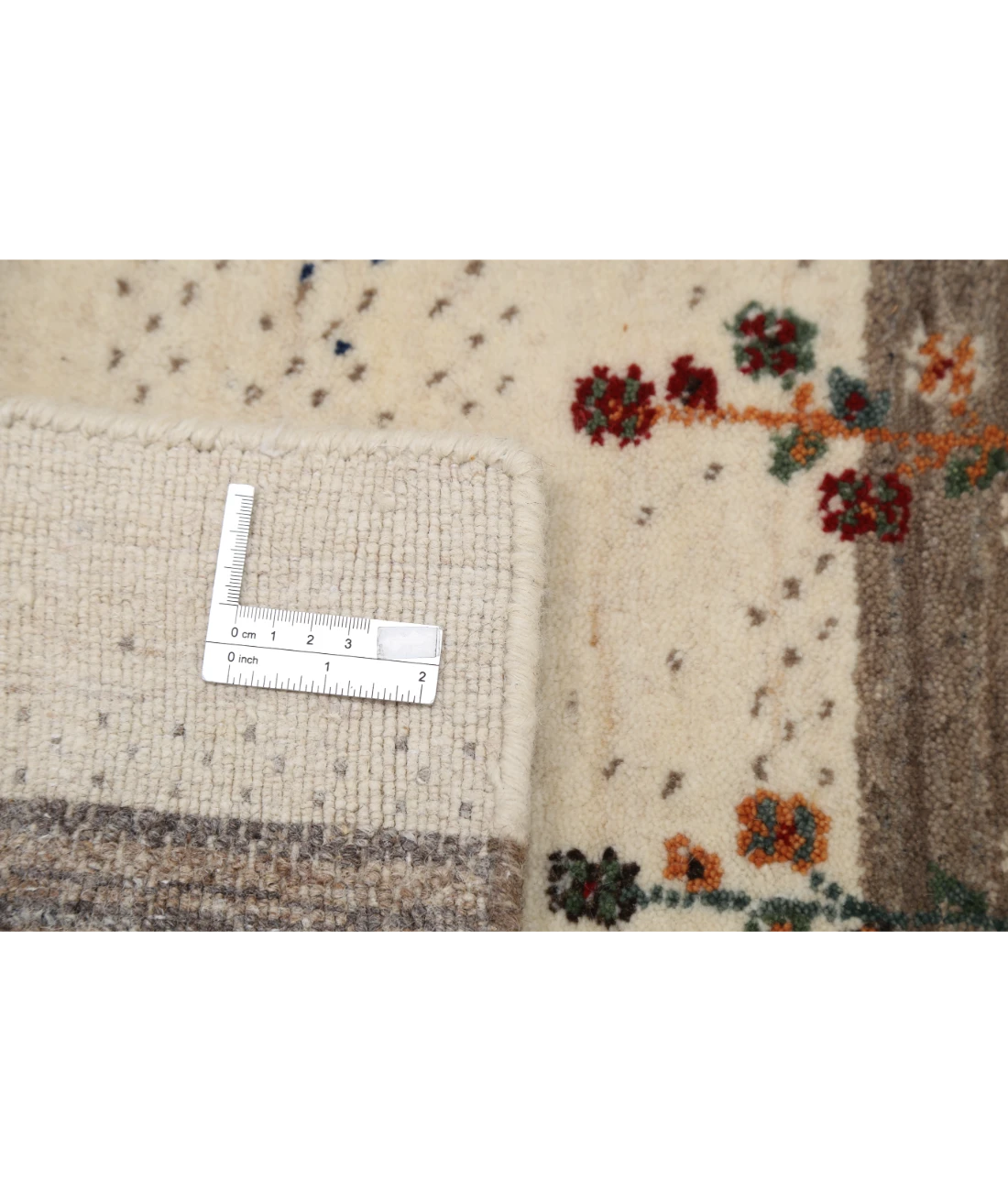 Hand Made Lori Wool Rug 2' 11" X 3' 11"
