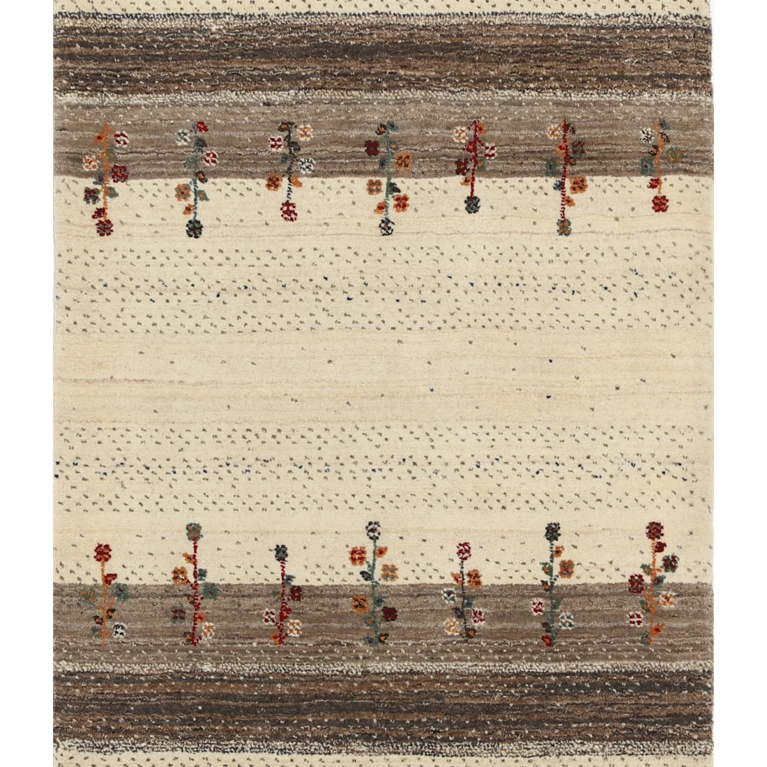 Hand Made Lori Wool Rug 2' 11" X 3' 11"
