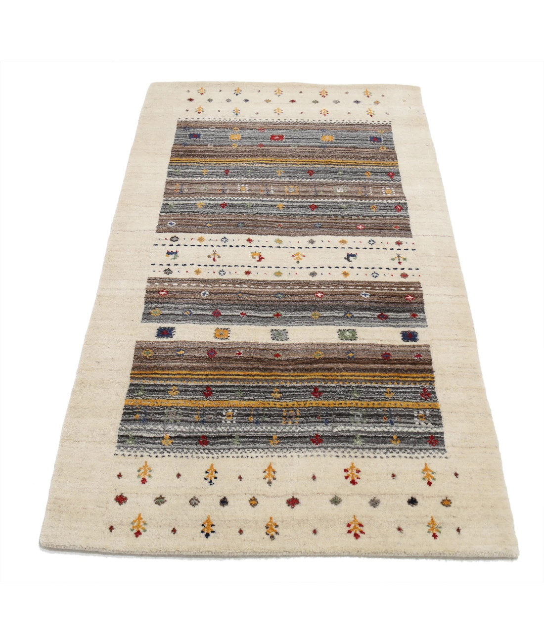 Hand Made Lori Wool Rug 2' 11" X 5' 2"