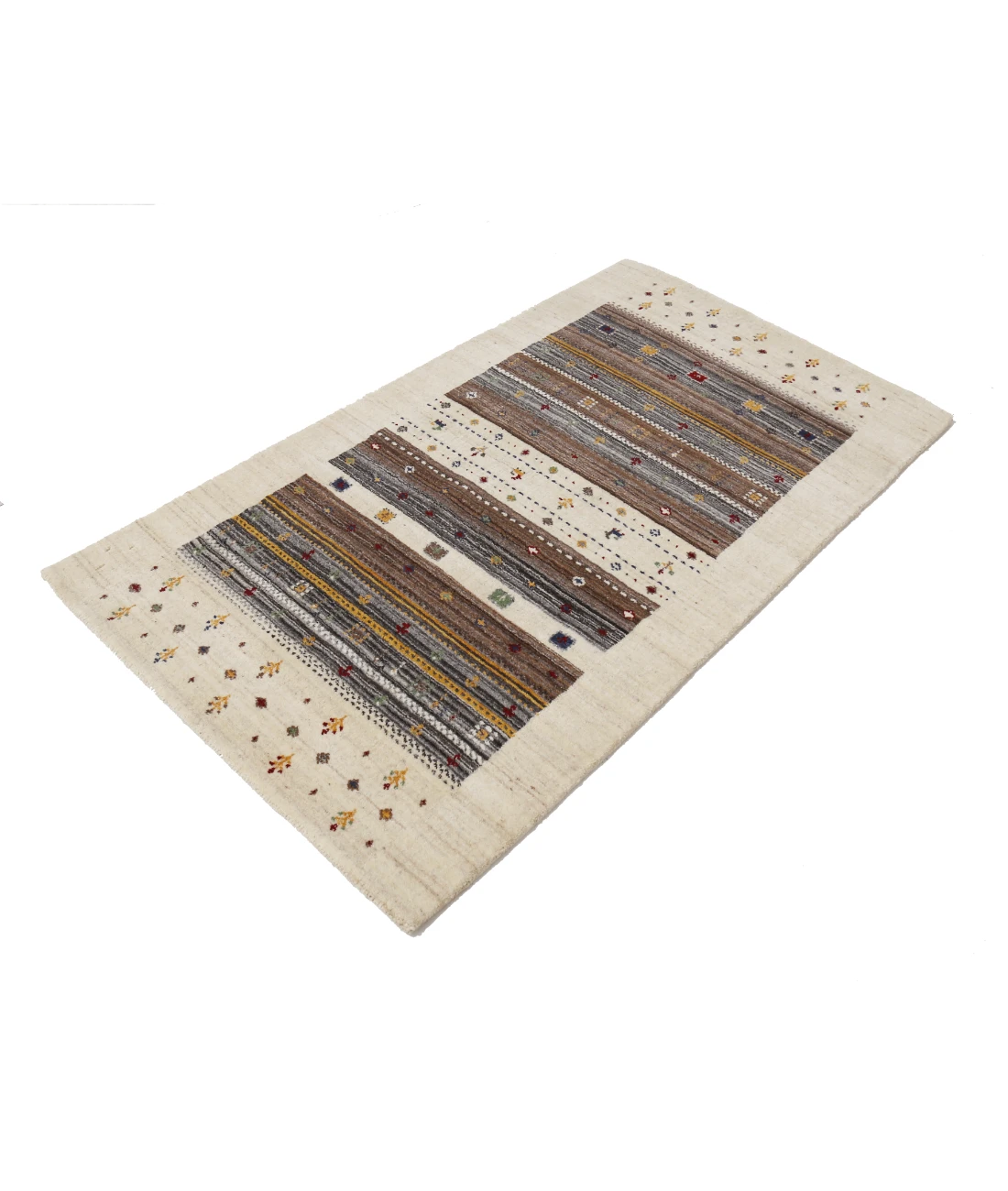 Hand Made Lori Wool Rug 3' 0" X 5' 2"