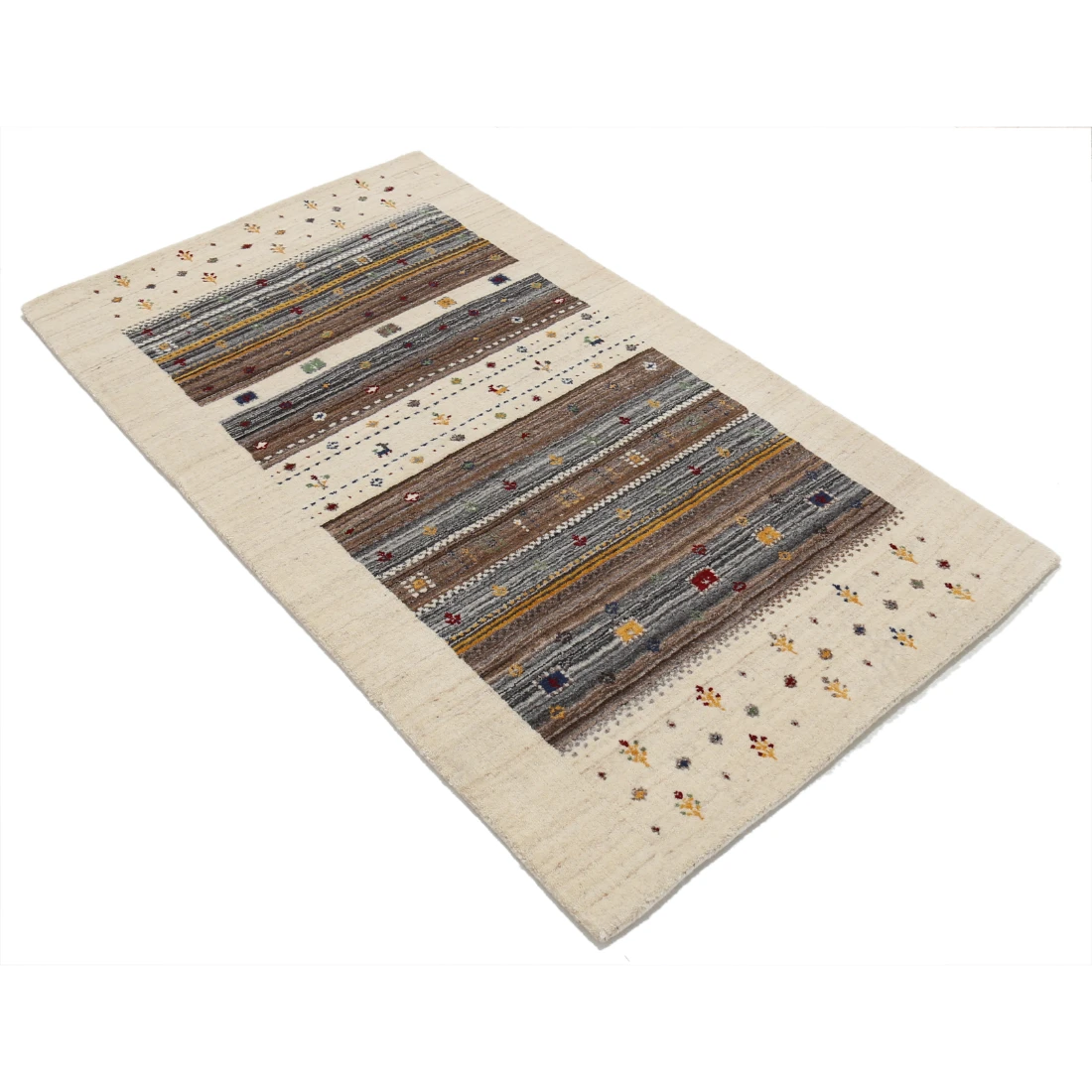Hand Made Lori Wool Rug 3' 0" X 5' 2"