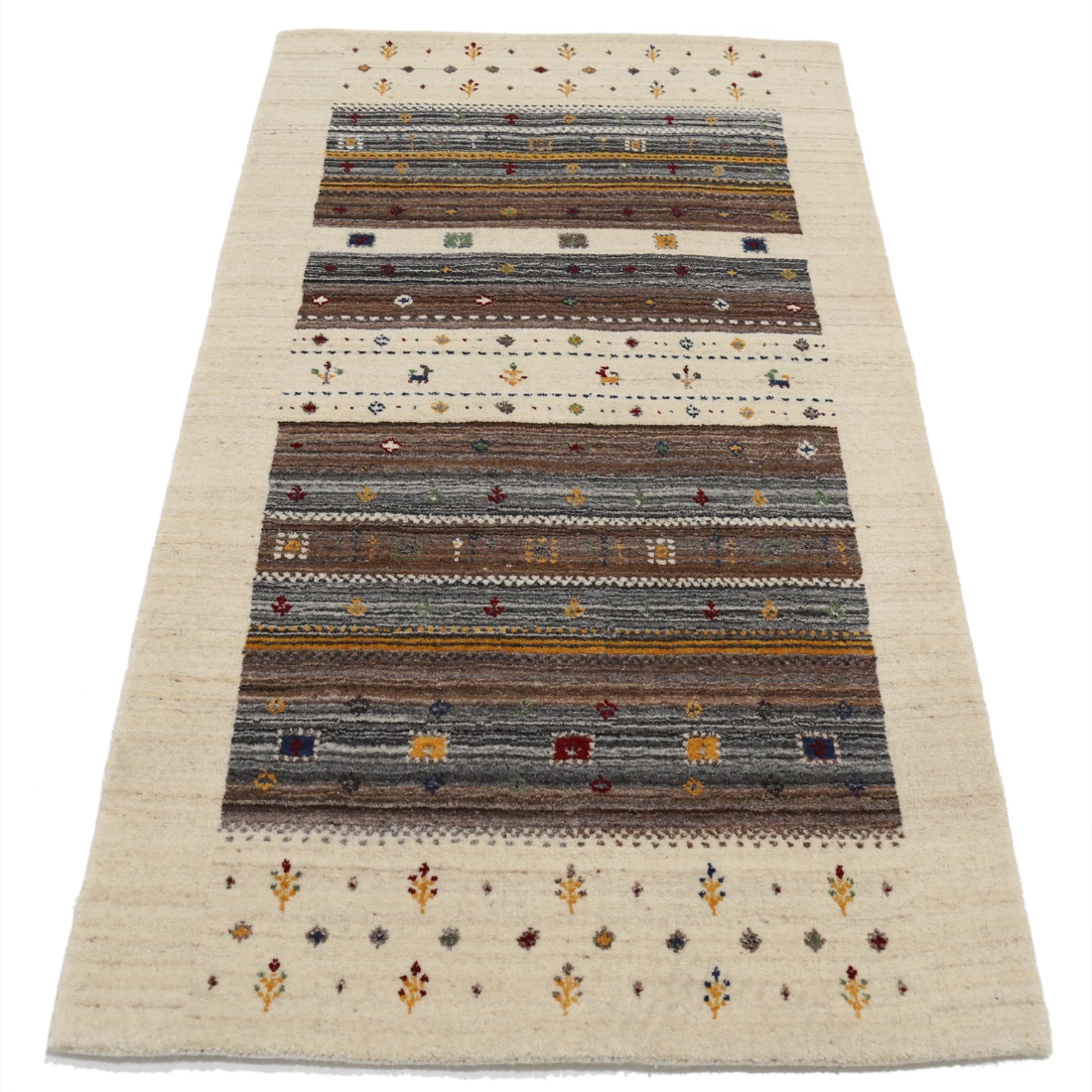 Hand Made Lori Wool Rug 3' 0" X 5' 2"