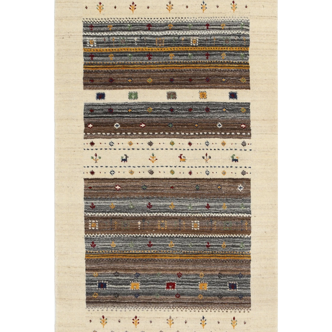 Hand Made Lori Wool Rug 3' 0" X 5' 2"