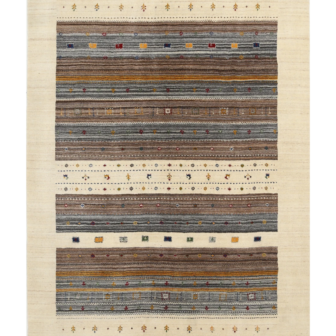 Hand Made Lori Wool Rug 5' 7" X 7' 10"