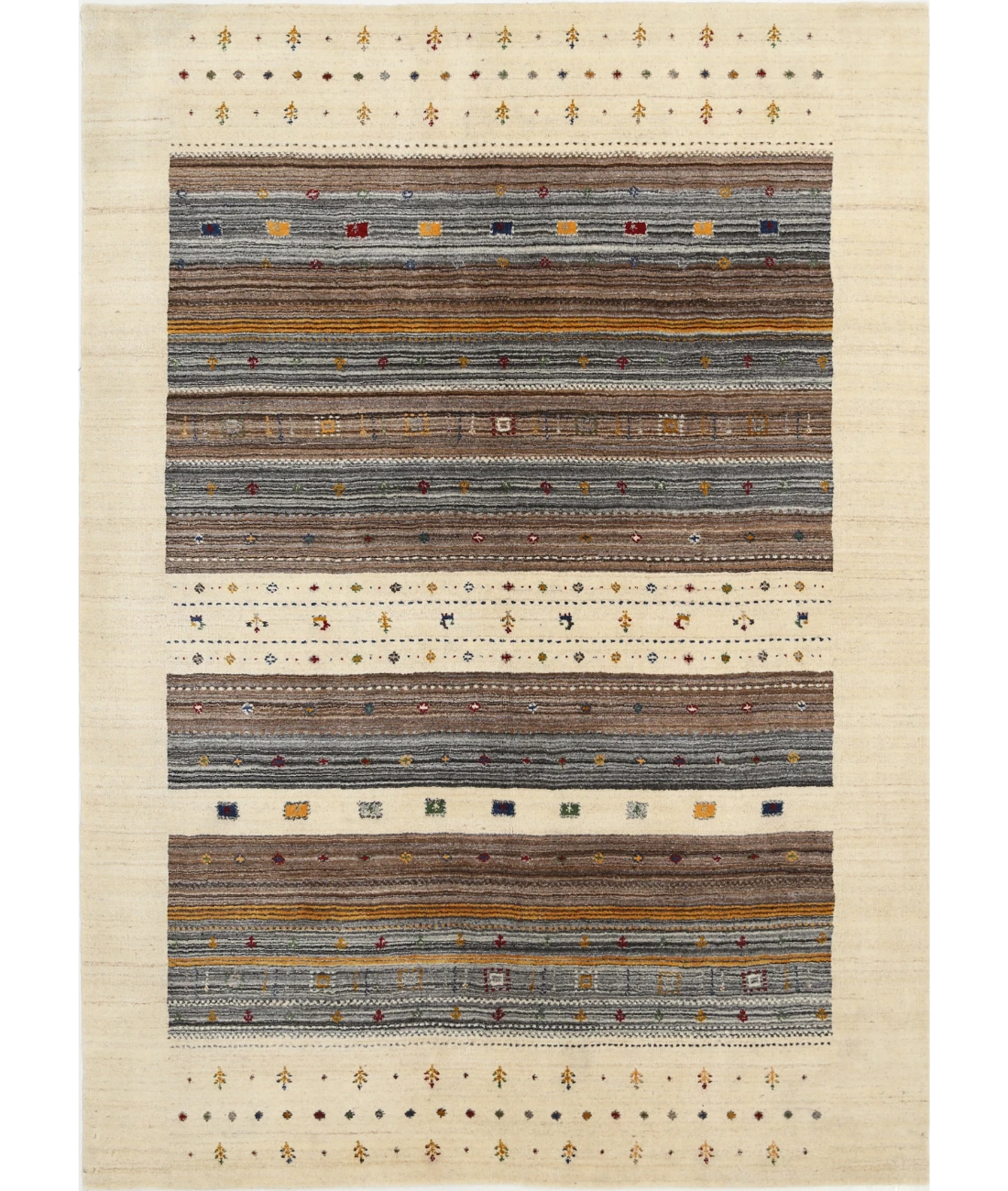 Hand Made Lori Wool Rug 5' 7" X 7' 10"