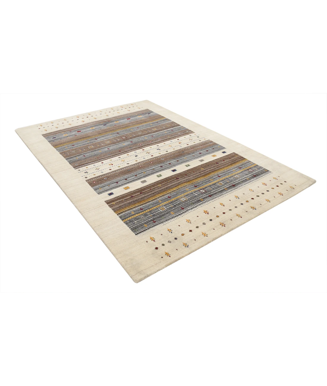 Hand Made Lori Wool Rug 5' 6" X 7' 10"