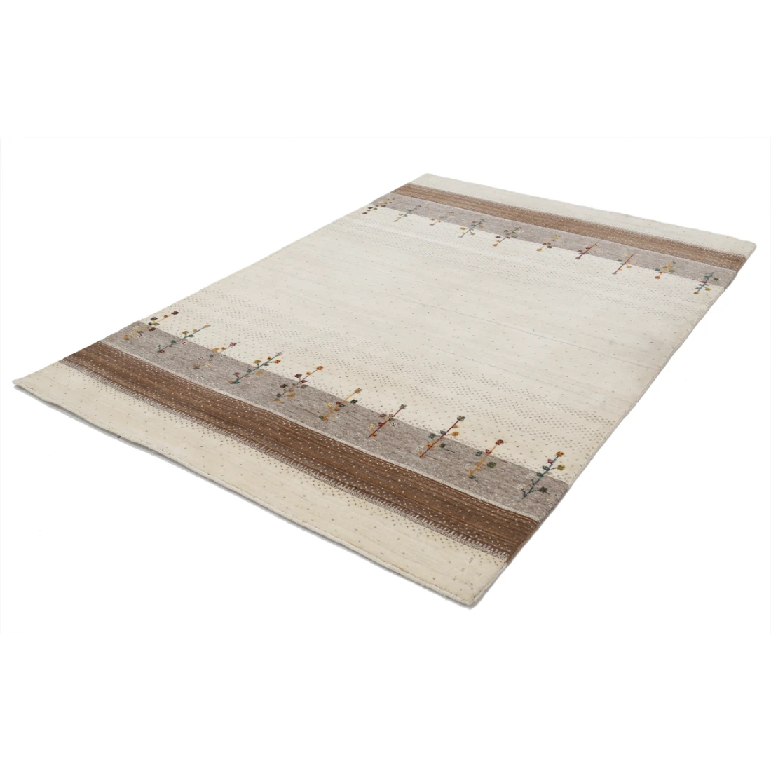 Hand Made Lori Wool Rug 5' 1" X 7' 4"
