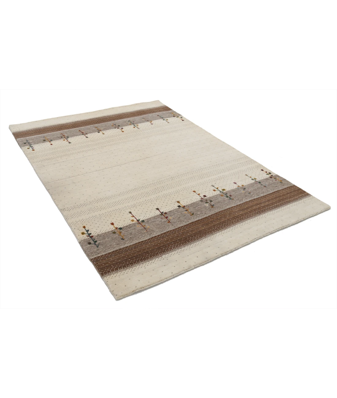 Hand Made Lori Wool Rug 5' 1" X 7' 4"