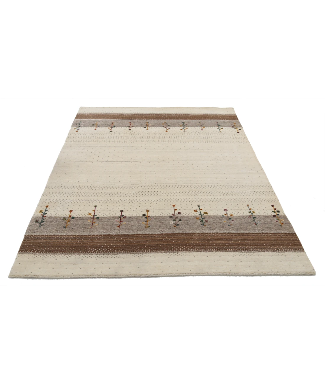 Hand Made Lori Wool Rug 5' 1" X 7' 4"