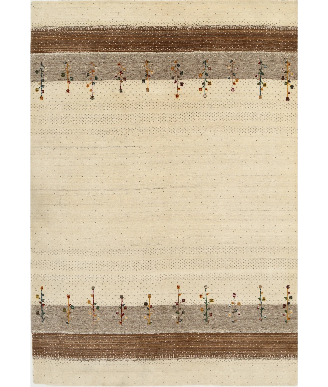 Hand Made Lori Wool Rug 5' 1" X 7' 4"