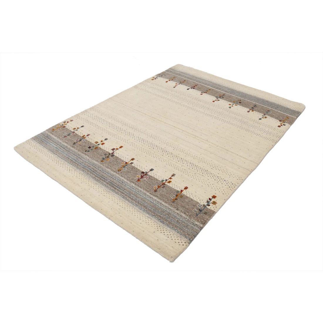 Hand Made Lori Wool Rug 4' 7" X 6' 6"