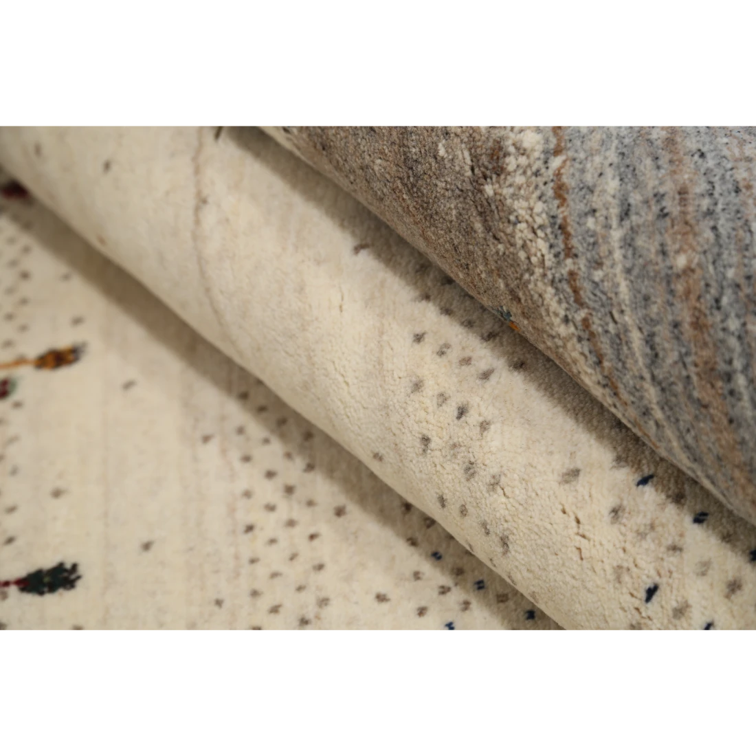 Hand Made Lori Wool Rug 4' 7" X 6' 6"
