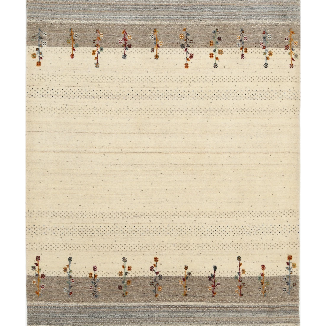 Hand Made Lori Wool Rug 4' 7" X 6' 6"