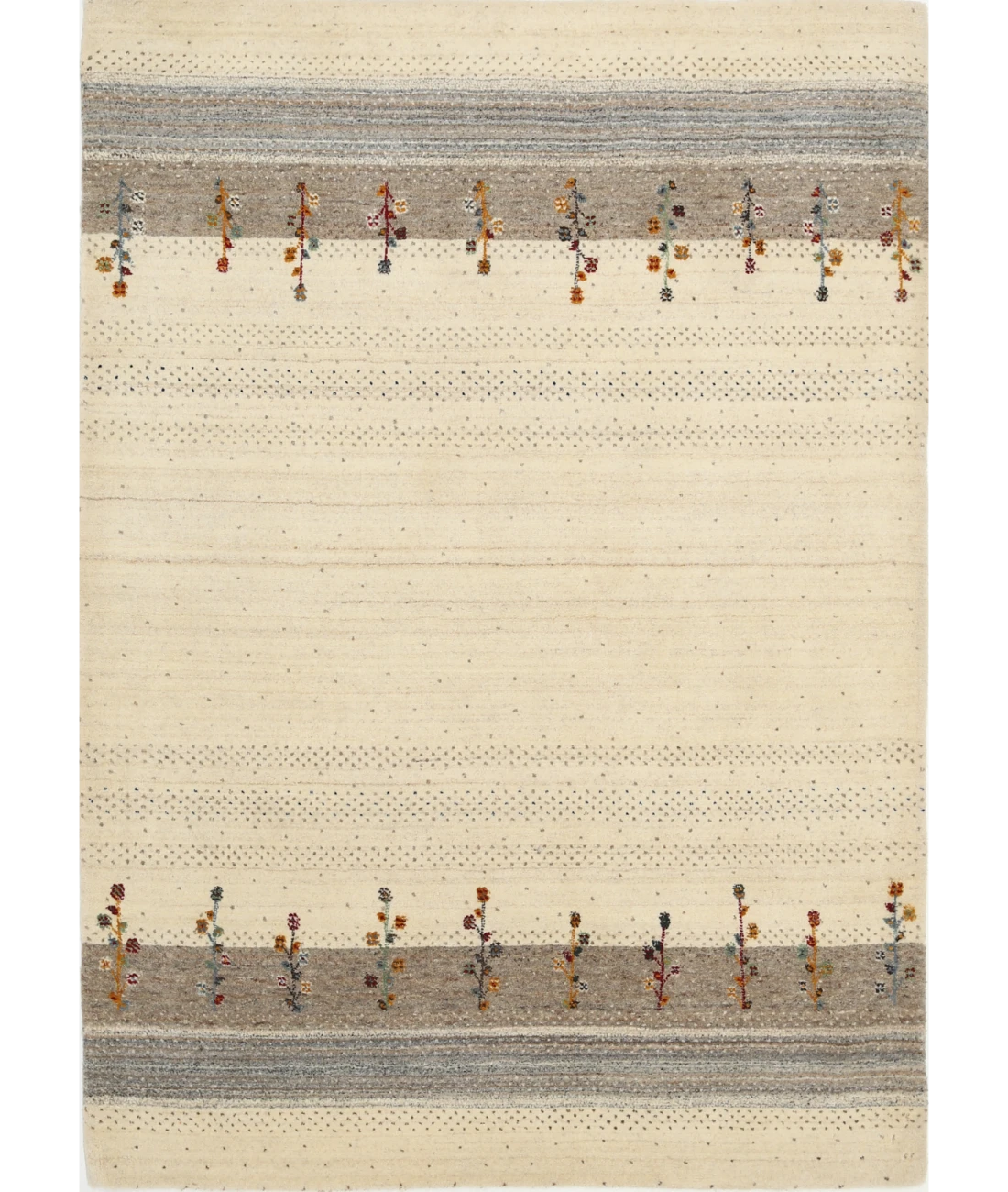 Hand Made Lori Wool Rug 4' 7" X 6' 6"