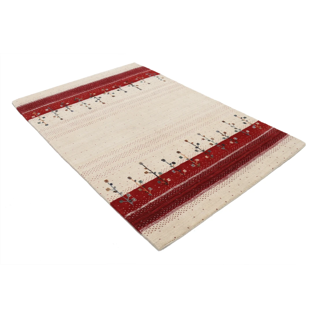 Hand Made Lori Wool Rug 4' 6" X 6' 5"