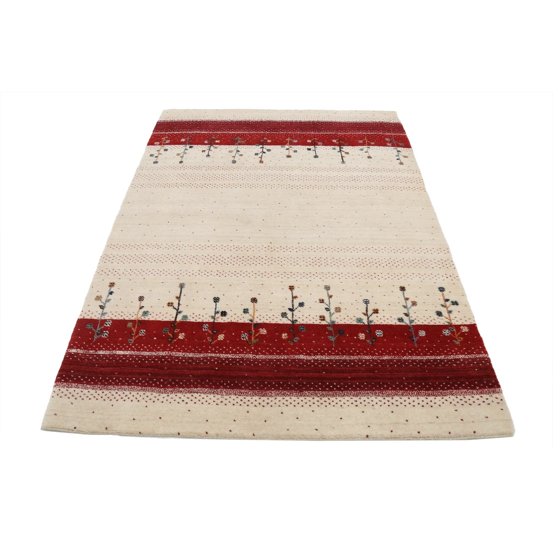 Hand Made Lori Wool Rug 4' 6" X 6' 5"