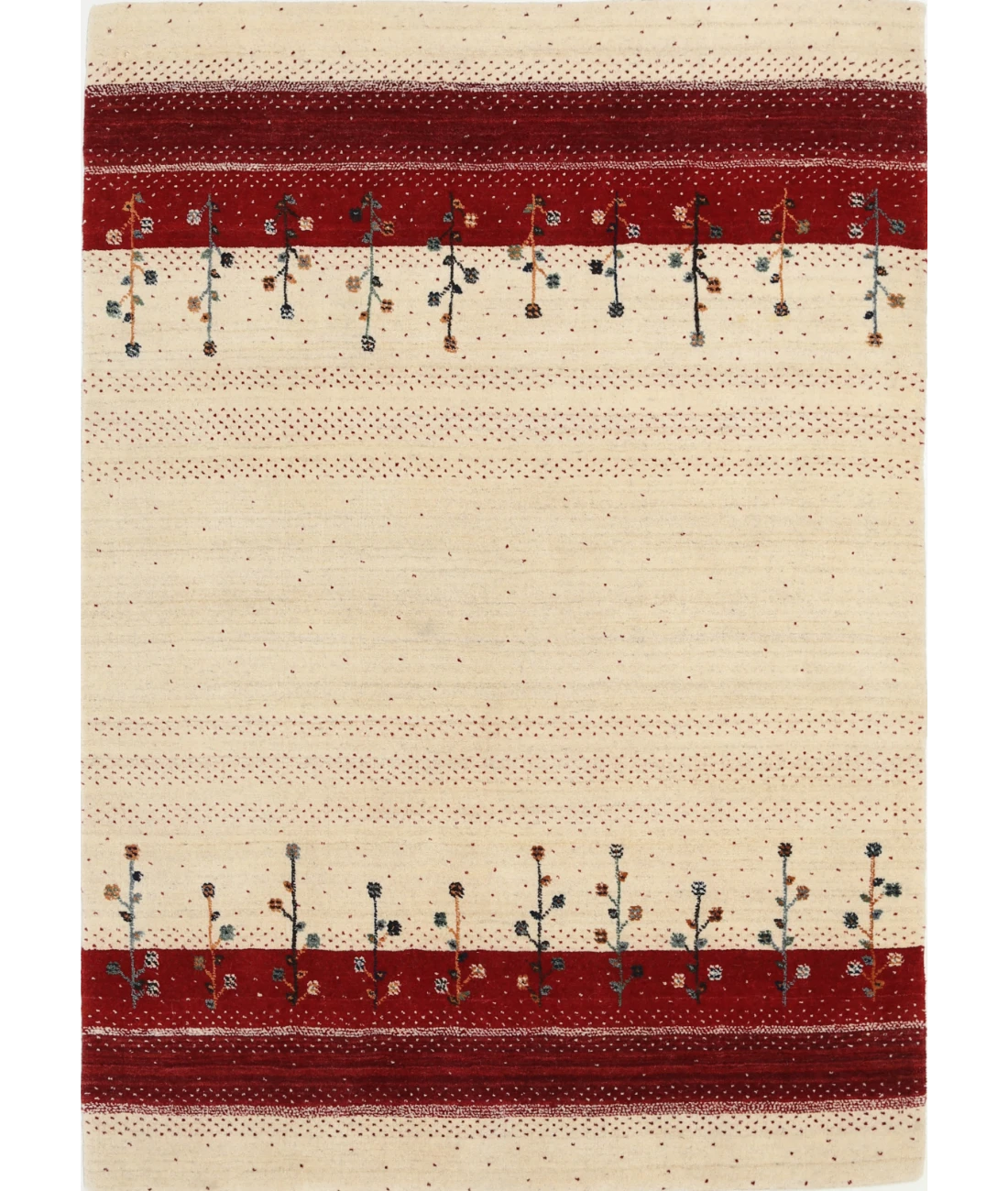 Hand Made Lori Wool Rug 4' 6" X 6' 5"