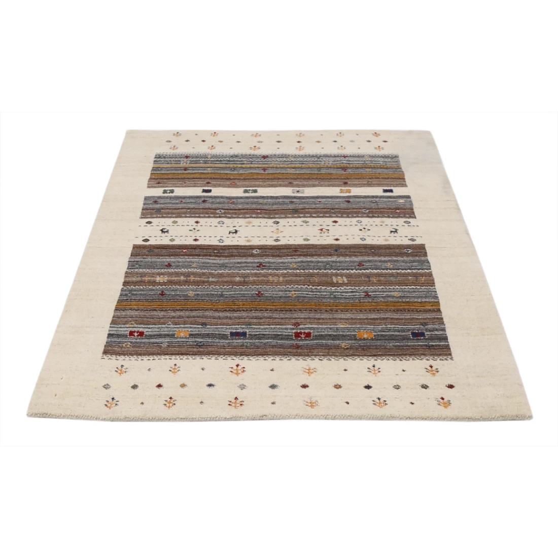 Hand Made Lori Wool Rug 3' 11" X 5' 8"