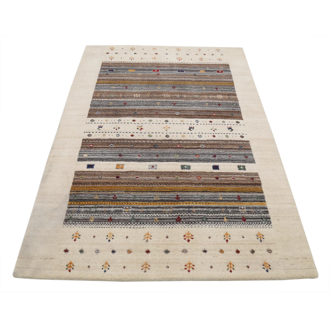 Hand Made Lori Wool Rug 3' 11" X 5' 8"
