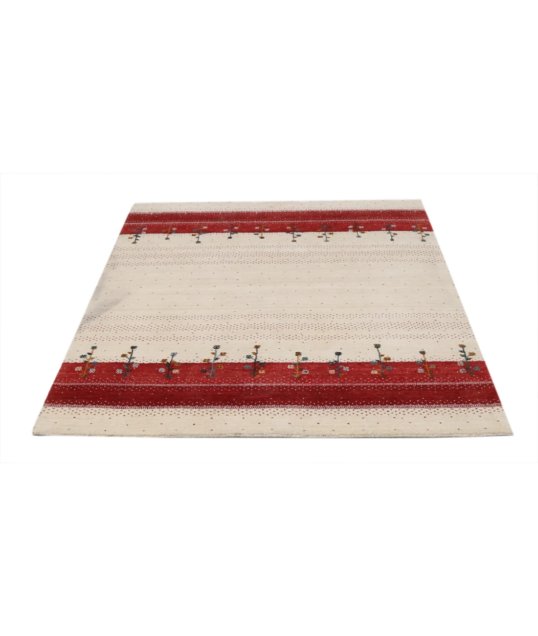 Hand Made Lori Wool Rug 4' 5" X 6' 2"