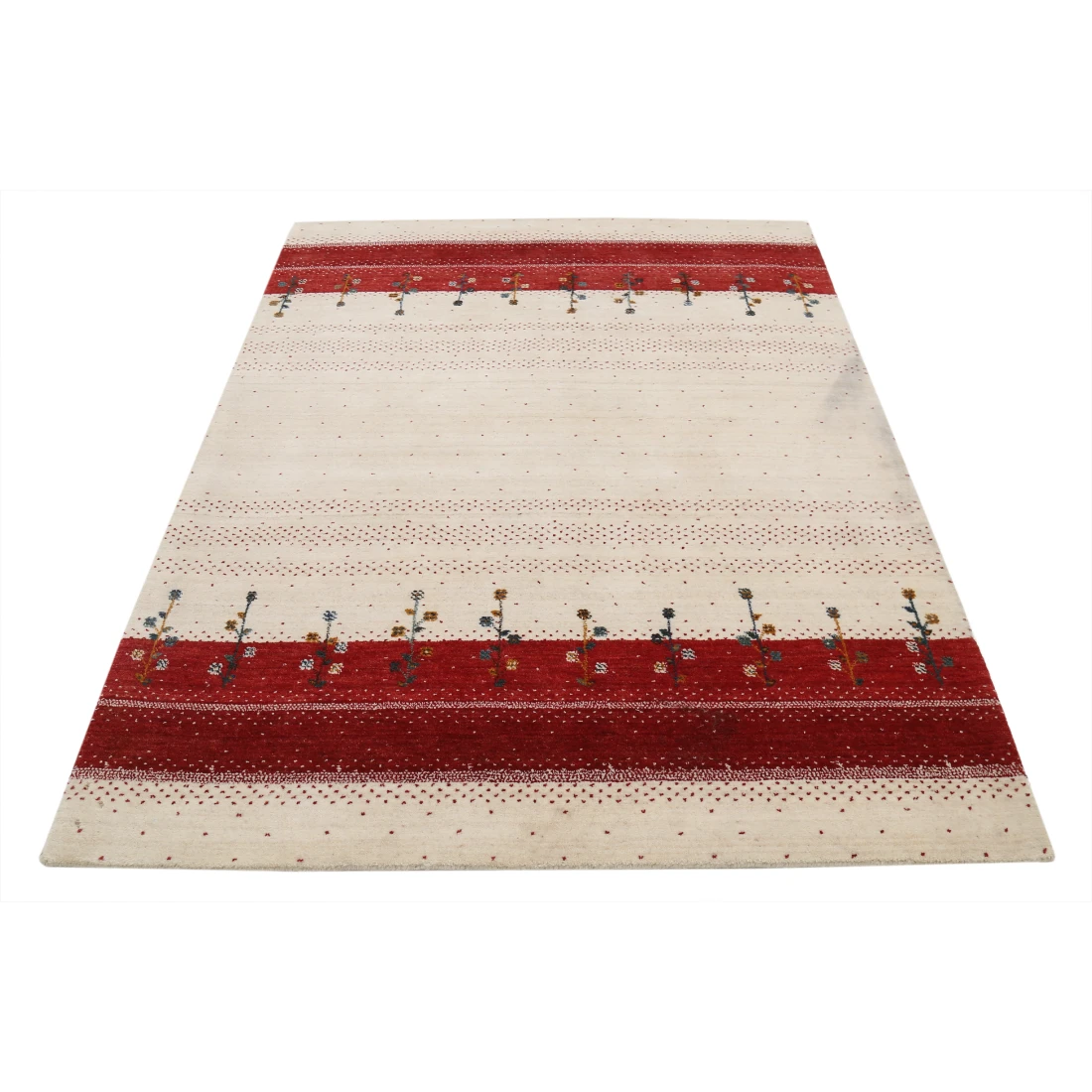 Hand Made Lori Wool Rug 4' 5" X 6' 2"