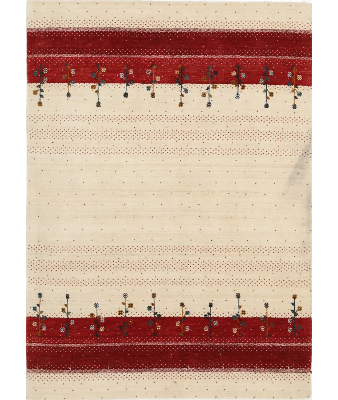 Hand Made Lori Wool Rug 4' 5" X 6' 2"