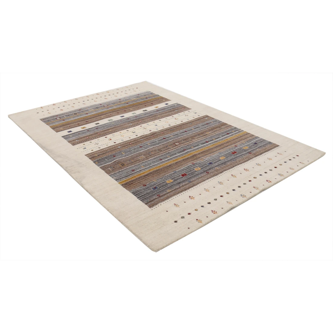 Hand Made Lori Wool Rug 5' 8" X 7' 7"