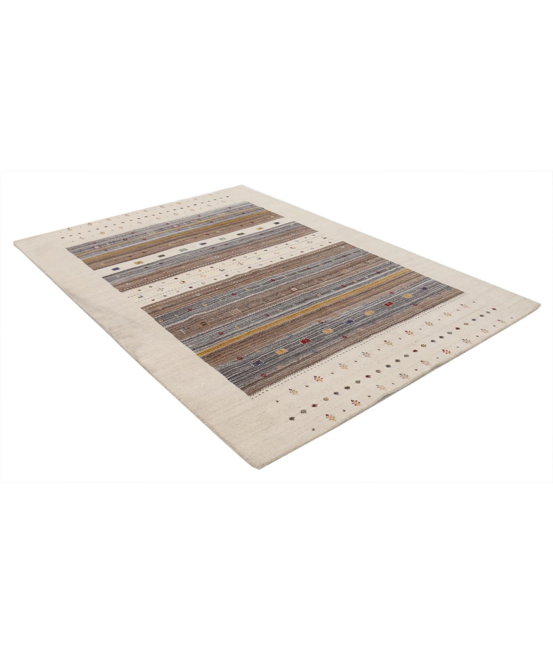 Hand Made Lori Wool Rug 5' 8" X 7' 7"