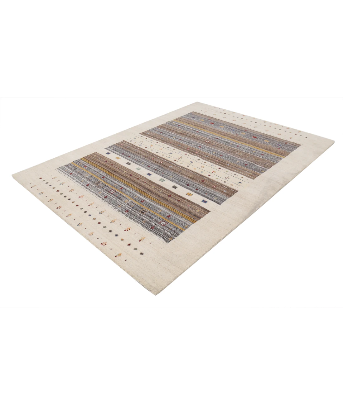 Hand Made Lori Wool Rug 5' 8" X 7' 7"