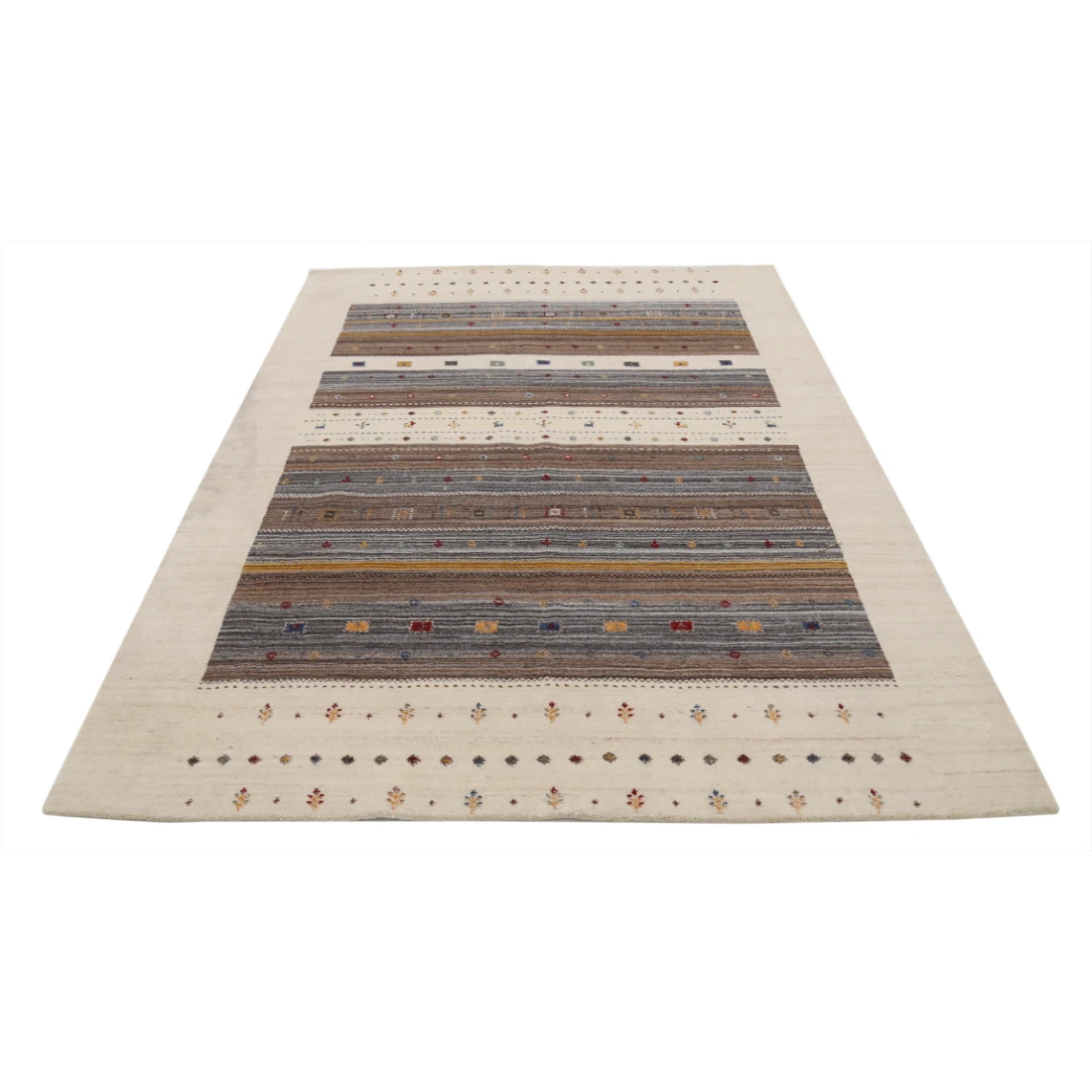 Hand Made Lori Wool Rug 5' 8" X 7' 7"