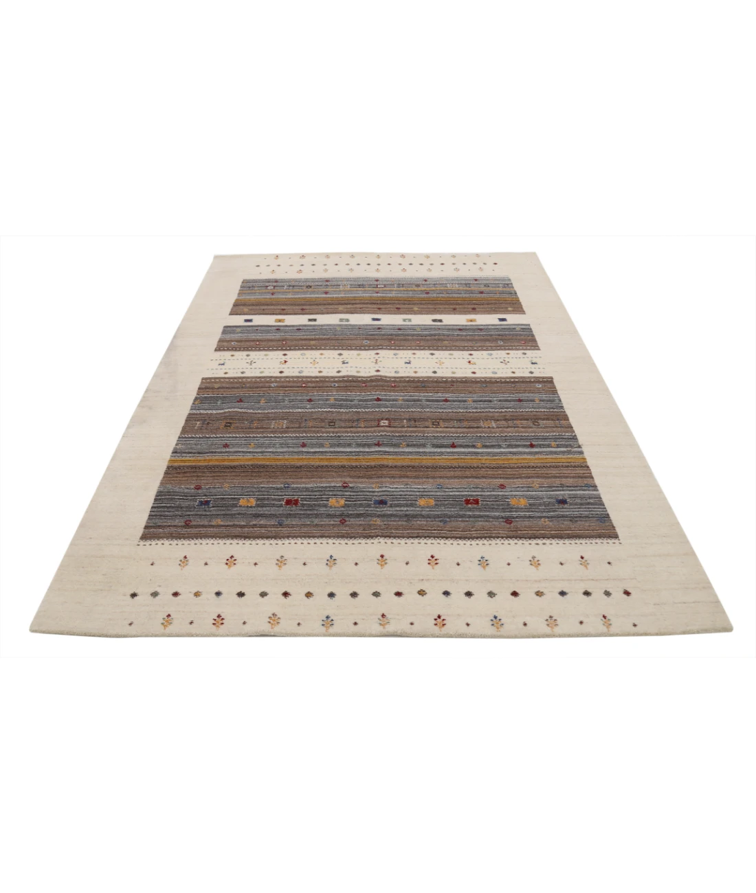 Hand Made Lori Wool Rug 5' 8" X 7' 7"