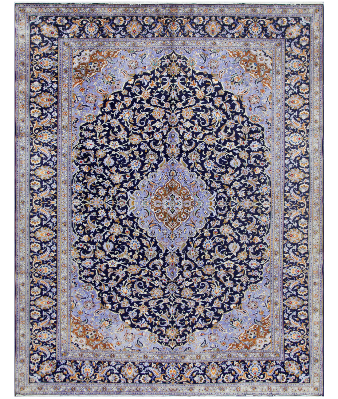 Hand Made Texture Bamboo Silk Rug  - 13&#39; 0&quot; X 15&#39; 0&quot;