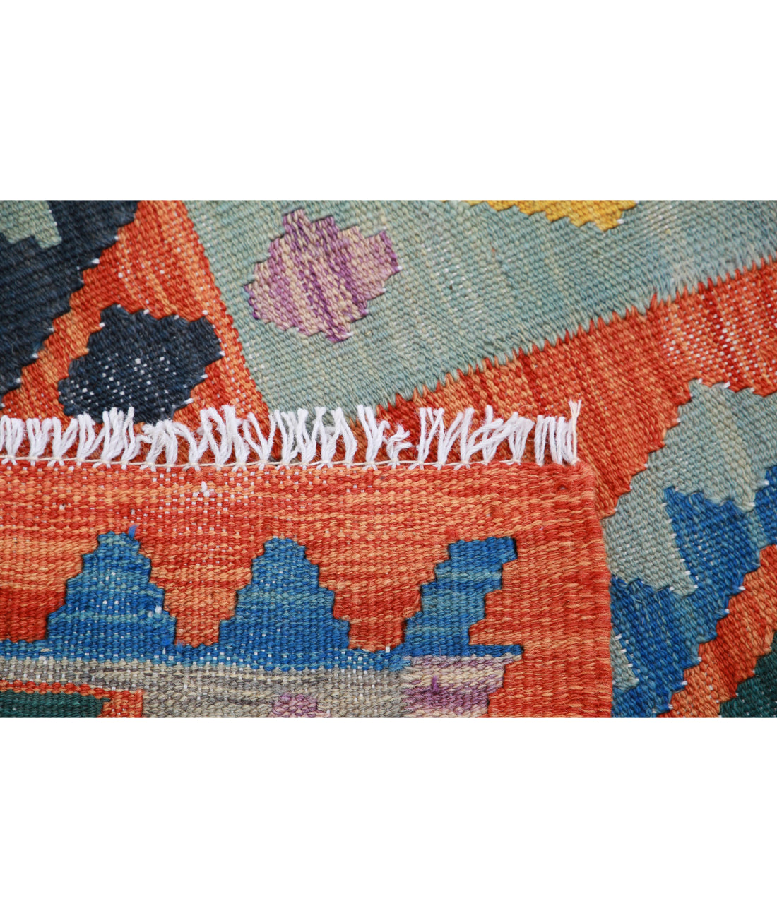 Hand Knotted Maimana Kilim Wool Kilim Rug - 2'7'' x 4'4'' 2'7'' x 4'4'' (78 X 130) / Multi / Multi
