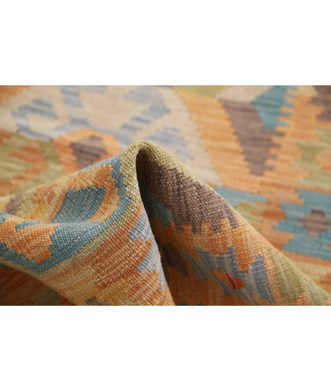 Hand Knotted Maimana Kilim Wool Kilim Rug - 2'8'' x 3'11'' 2'8'' x 3'11'' (80 X 118) / Multi / Multi