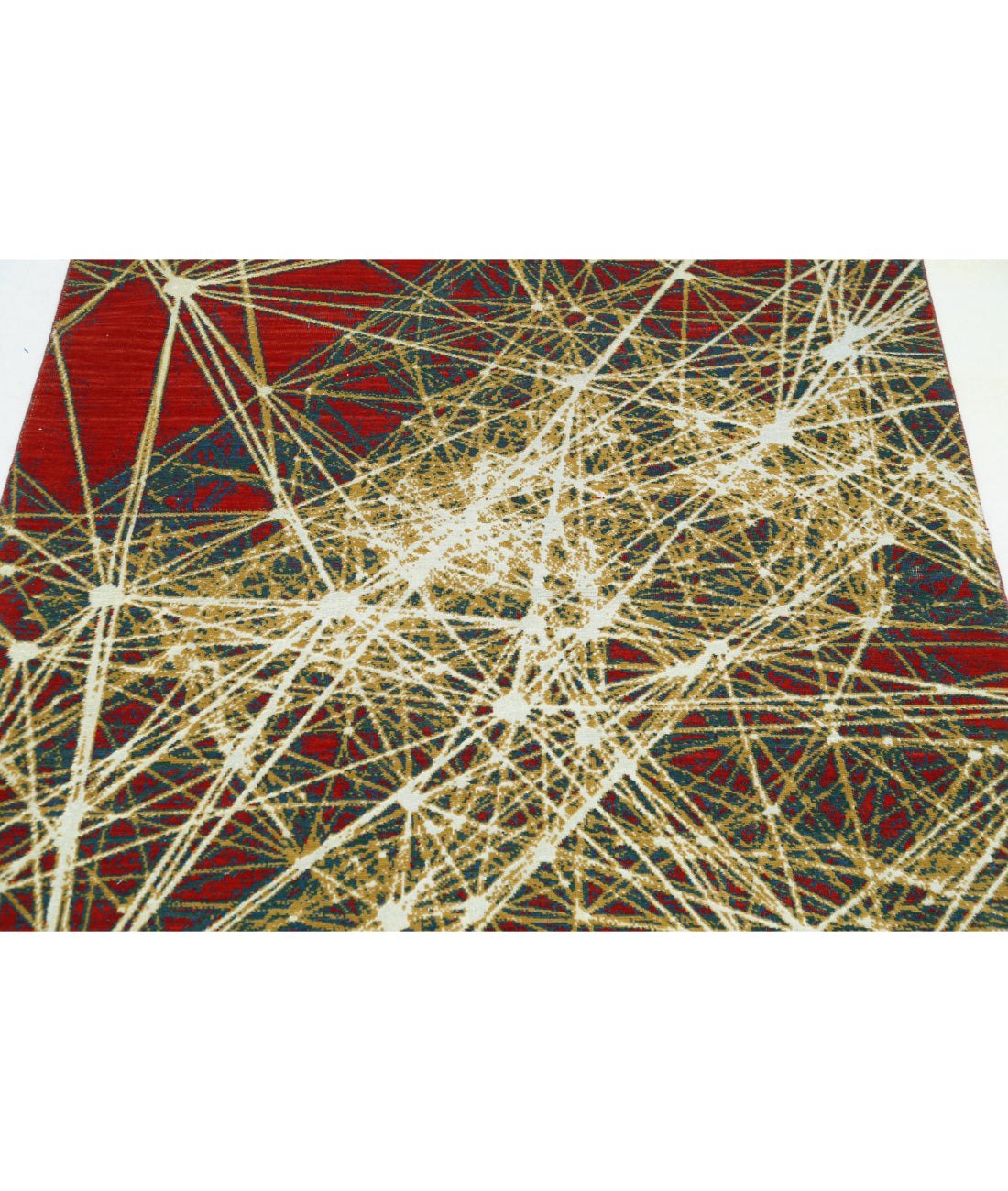 Alfombra de lana Dhanak - 4'0'' x 5'9''