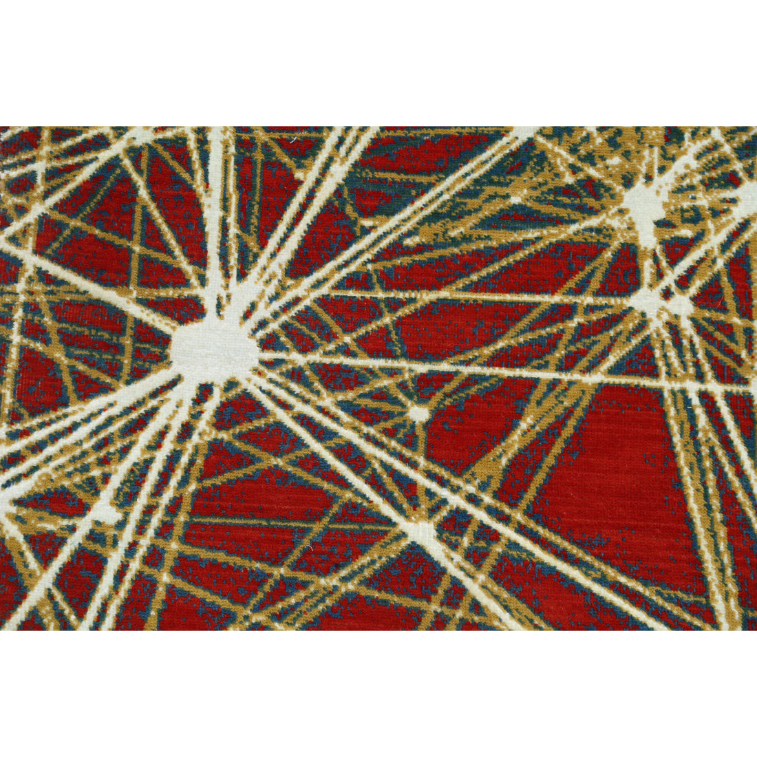 Alfombra de lana Dhanak - 4'0'' x 5'9''