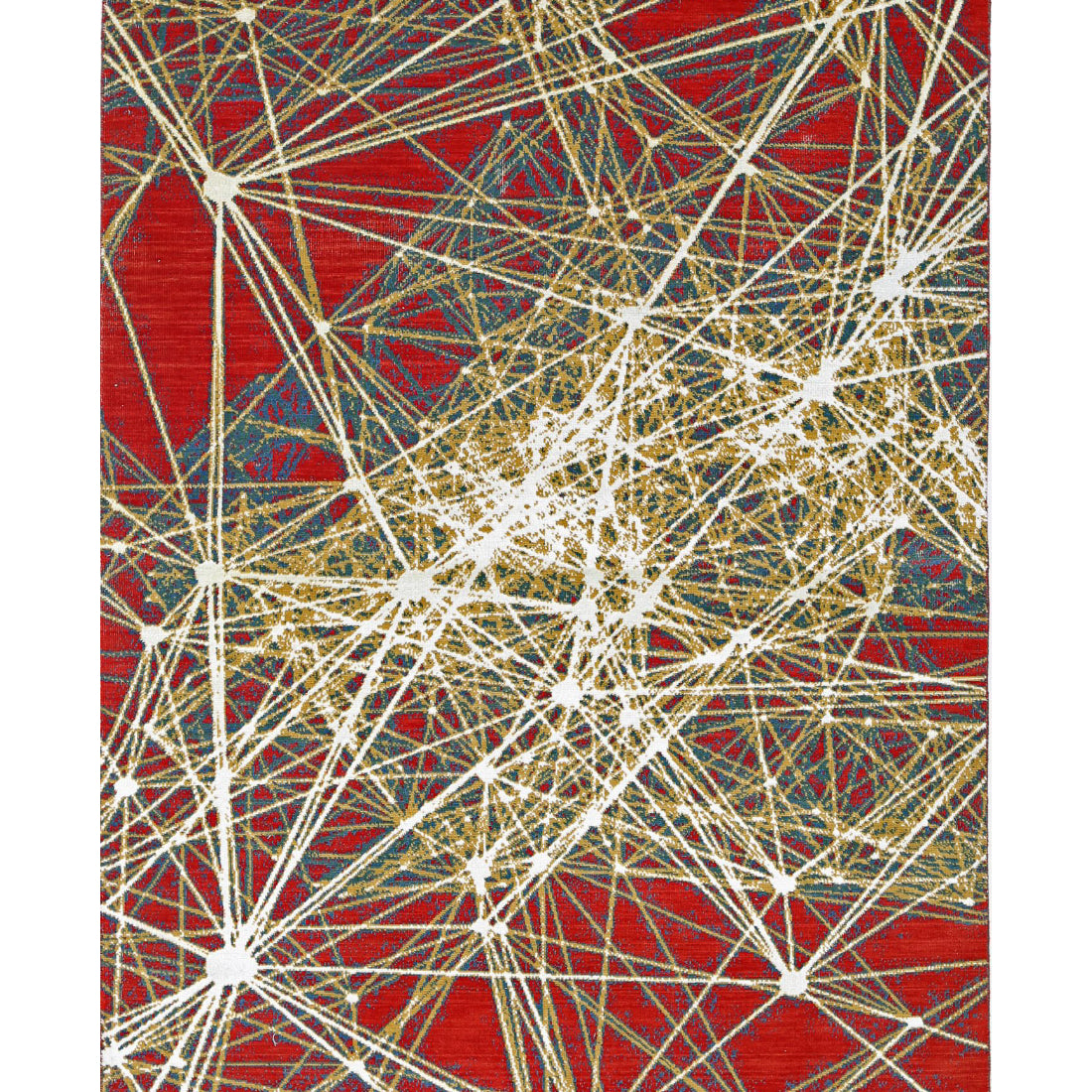 Alfombra de lana Dhanak - 4'0'' x 5'9''